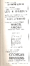 Georges Brassens ? l'Olympia