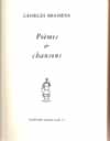 Georges Brassens : Po�mes et Chansons